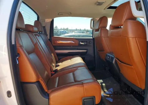 2014 Toyota Tundra Crewmax Platinum из США, поврежденный, VIN 5TFAW5F11EX395921